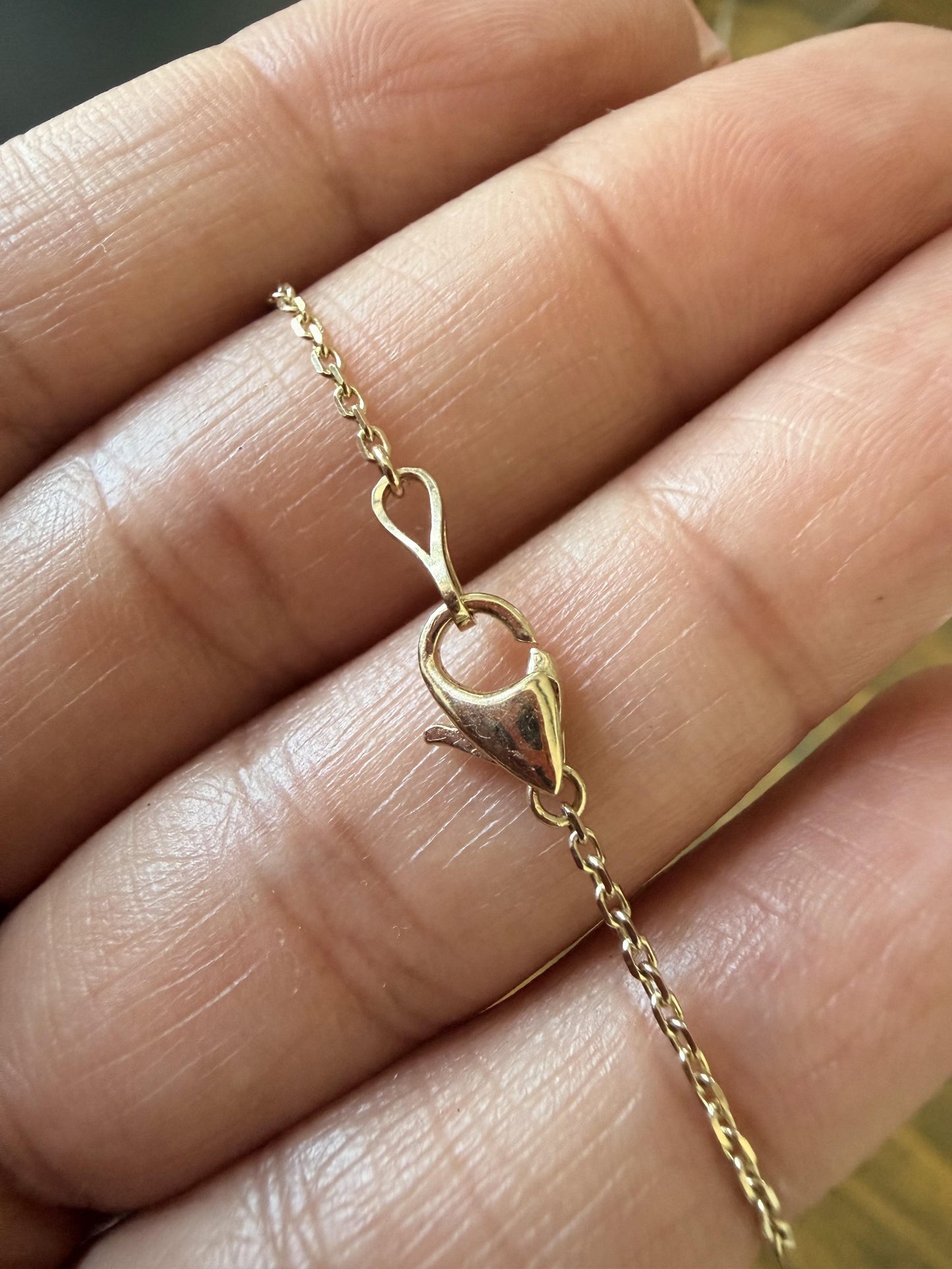 3.35 Carat Natural Pink Blue Sapphire Branch 14 Karat Yellow Gold Chain Necklace